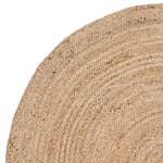 Charger l&#39;image dans la visionneuse de galerie, Tapis d&#39;intérieur rond Safavieh Natural Fiber Trafford Natural 90 cm x 90 cm
