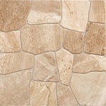 Load image into Gallery viewer, Mono Serra Collage Sand 17-inch x 17-inch Porcelain Tile (14.33 sq. ft./Case)
