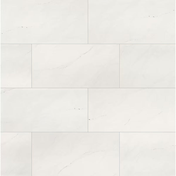 MSI Aria Ice 12 in. x 24 in. Polished Porcelain Floor and Wall Tile (16 sq.ft./Case)
