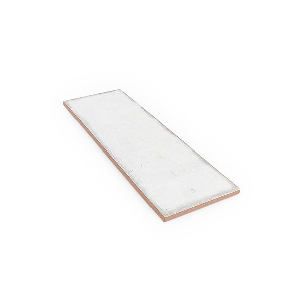 Carrelage mural en céramique brillant Jeffrey Court Reina Cloud White, 4 po x 12 po (10,98 pi²/caisse)