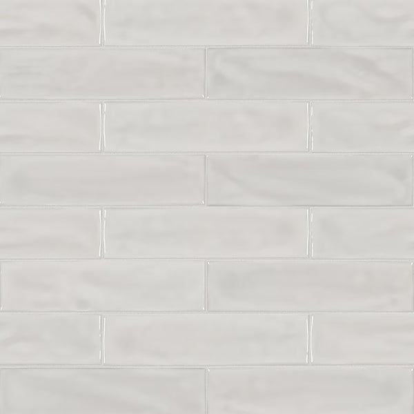 Carreaux muraux en céramique pressée brillante Artisan Fog Anatolia 3 po x 12 po (10,66 pi²/caisse)