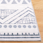Charger l&#39;image dans la visionneuse de galerie, Tapis de couloir d&#39;intérieur lavable en machine Safavieh Arizona Blanca beige/anthracite 2 pi 6 po x 8 pi
