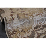 Charger l&#39;image dans la visionneuse de galerie, Tapis d&#39;intérieur Juno Timeless Brighton beige/rouille/gris 1,80 m x 2,75 m
