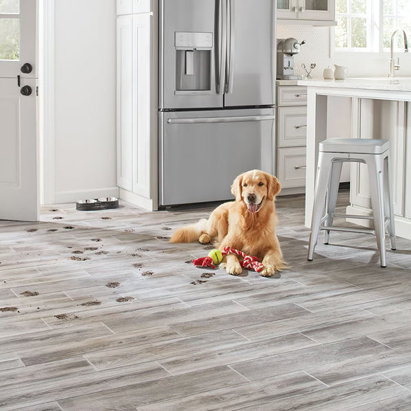Lifeproof Shadow Wood 6 in. x 24 in. Glazed Porcelain Floor and Wall Tile