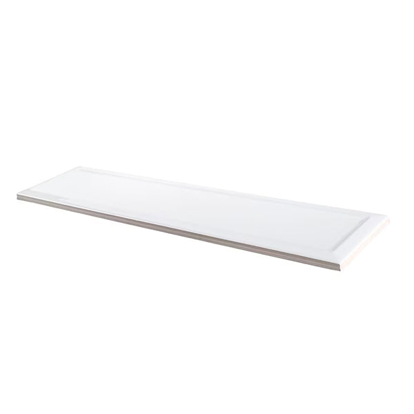 Carrelage mural en céramique brillante Jeffrey Court Allegro Portrait White, 4 po x 16 po (10,76 pi²/caisse)
