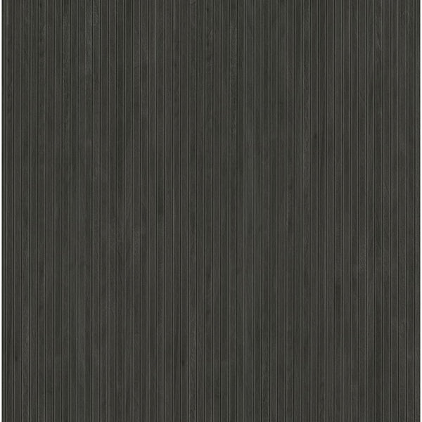 Carreaux muraux cannelés en céramique mate Urban Ridge Ebony de MSI, 16 po x 48 po, aspect bois (15,51 pi²/caisse)