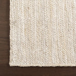 Load image into Gallery viewer, nuLOOM Hand Woven Rigo Jute Rug Off-White 2 ft. 3-inch x 4 ft. Indoor Oval Rug
