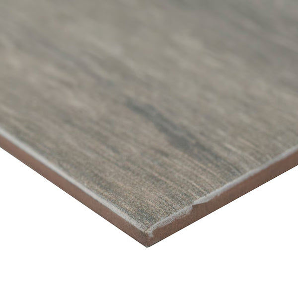Carreaux de céramique mats pour planchers et murs, gris Mainstreet, 6 po x 24 po, MSI Stone ULC (16,78 pi²/caisse)