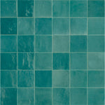 Load image into Gallery viewer, Dal Tile Zellige Neo Petrolio Glossy 4 in. x 4 in. Glazed Ceramic Undulated Wall Tile (5.67 Sq. Ft. / Case)
