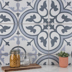 Load image into Gallery viewer, Merola Tile Amberes Azul II 13 in. x 13 in. Ceramic Floor and Wall Tile (15.85 Sq. Ft. / Case)
