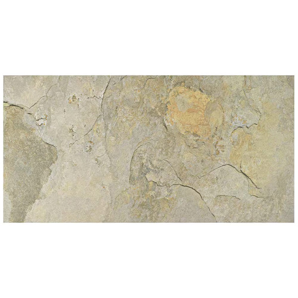 Merola Tile Ardesia Ocre 12.5 in. x 24.5 in. Porcelain Floor and Wall Tile (10.8 sq. ft./Case)