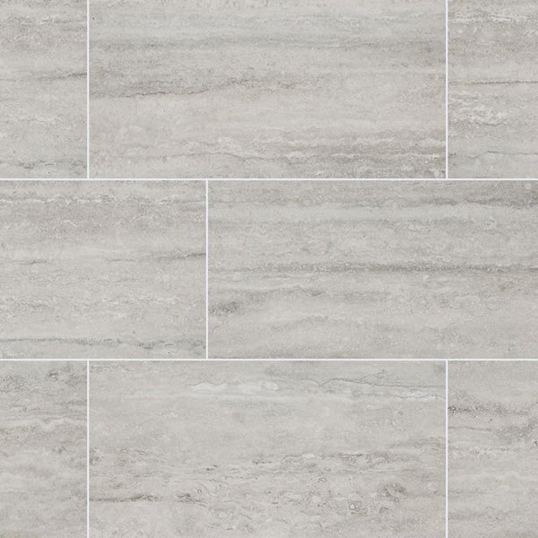MSI Stone ULC Veneto Grey 12 in. x 24 in. Glazed Porcelain Floor and Wall Tile (16 sq. ft./Case)