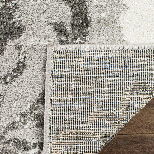 Safavieh Adirondack Roslyn Silver / Ivory 8 ft. x 8 ft. Indoor Square Area Rug
