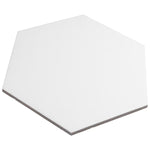 Load image into Gallery viewer, Merola Tile Apini Hex Matte White 9 in. x 10.5 in. Porcelain Floor &amp; Wall Tile (7.14 sq. ft./Case)
