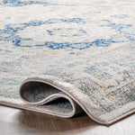 Load image into Gallery viewer, nuLOOM Vintage Lindsay Persian Blue 3 ft. x 5 ft. Oval Indoor Rug
