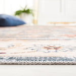 Charger l&#39;image dans la visionneuse de galerie, Tapis de couloir d&#39;intérieur lavable en machine Safavieh Arizona Darion, vert/beige, 2 pi 6 po x 8 pi
