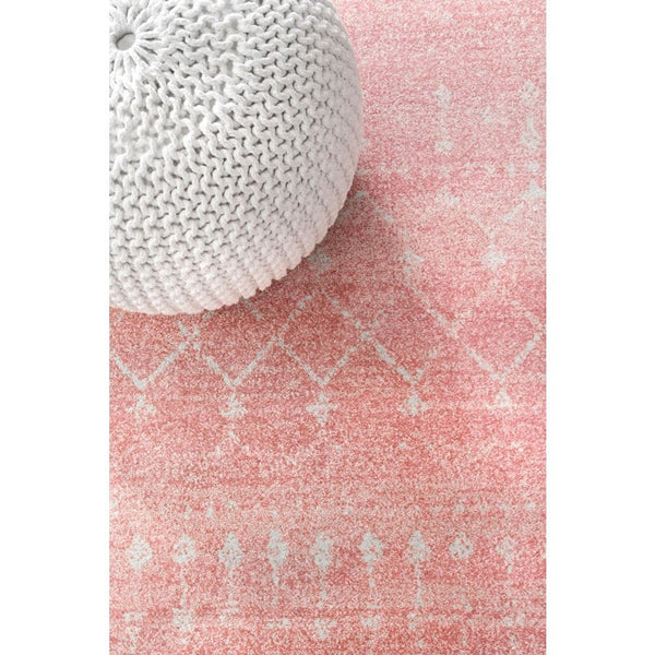 nuLOOM Moroccan Blythe Pink 4 ft. x 4 ft. Indoor Square Rug