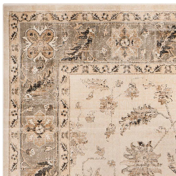 Safavieh Vintage Laird Stone / Mouse 6 ft. x 6 ft. Square Indoor Area Rug