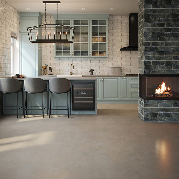 Jeffrey Court Reina Sky Blue 4 in. x 12 in. Gloss Subway Ceramic Wall Tile (10.98 Sq. Ft. / Case)