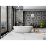 Load image into Gallery viewer, MSI Ader Tegal 12 in. x 24 in. Polished Marble Look Porcelain Tile (16 sq.ft./Case)
