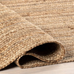 Load image into Gallery viewer, nuLOOM Hand Woven Rigo Jute Rug Natural 4 ft. Indoor Round Rug
