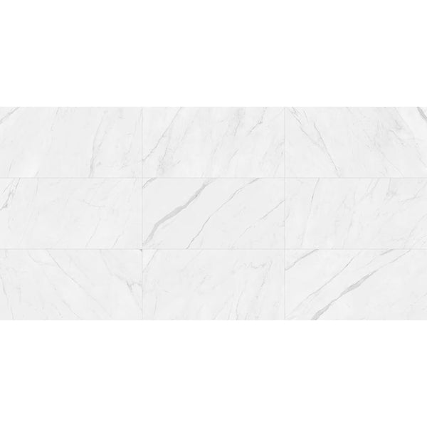 Anatolia Vera Carrara 24 in. x 48 in. Polished Porcelain Floor and Wall Tile (15.5 sq.ft./Case)