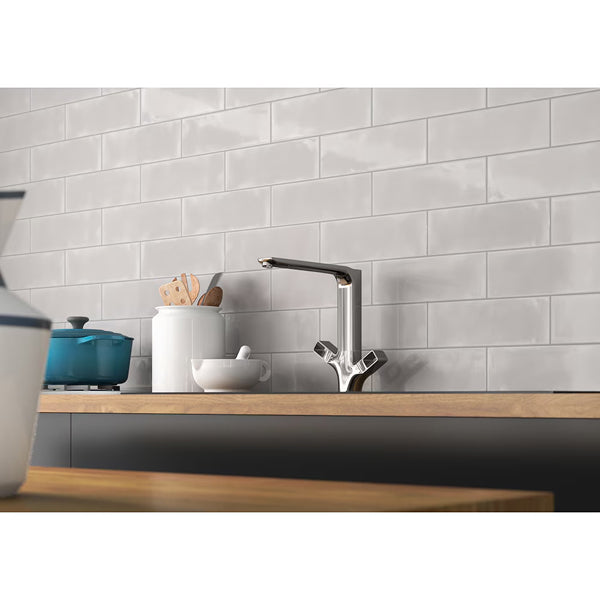 Carreaux muraux en céramique brillante Citylights Dusk de 4 po x 12 po de MSI Stone ULC (9,9 pi²/caisse)