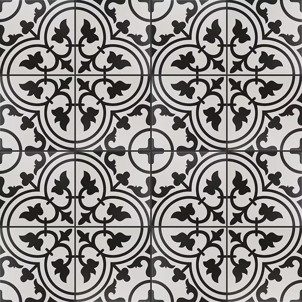 Modamo Gran Canaria White 7.75 in. x 7.75 in. Porcelain Floor & Wall Tile (10.76 sq. ft./Case)