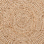 Charger l&#39;image dans la visionneuse de galerie, Tapis d&#39;intérieur rond Safavieh Natural Fiber Trafford Natural 90 cm x 90 cm
