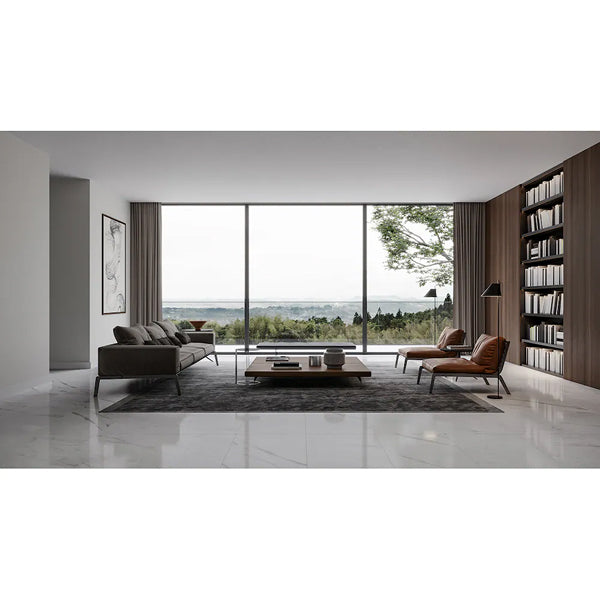 Anatolia Vera Carrara 24 in. x 48 in. Polished Porcelain Floor and Wall Tile (15.5 sq.ft./Case)