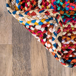 Load image into Gallery viewer, nuLOOM Hand Braided Tammara Multi-Coloured 3 ft. x 5 ft. Indoor Oval Rug
