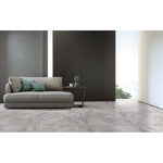 Charger l&#39;image dans la visionneuse de galerie, Carreaux de sol et de mur en céramique mat effet pierre, gris Napa, 12 po x 24 po, MSI Stone ULC (16 pi²/caisse)
