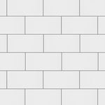 Charger l&#39;image dans la visionneuse de galerie, Carreau mural en céramique Merola Tile Projectos Urban, blanc brillant, 3 7/8 po x 7 3/4 po (11,47 pi²/caisse)
