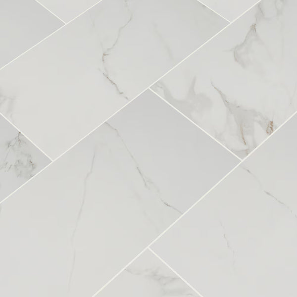 MSI Stone ULC Calacatta Gris 24 in. x 48 in. Polished Porcelain Floor and Wall Tile (16 sq. ft./Case)