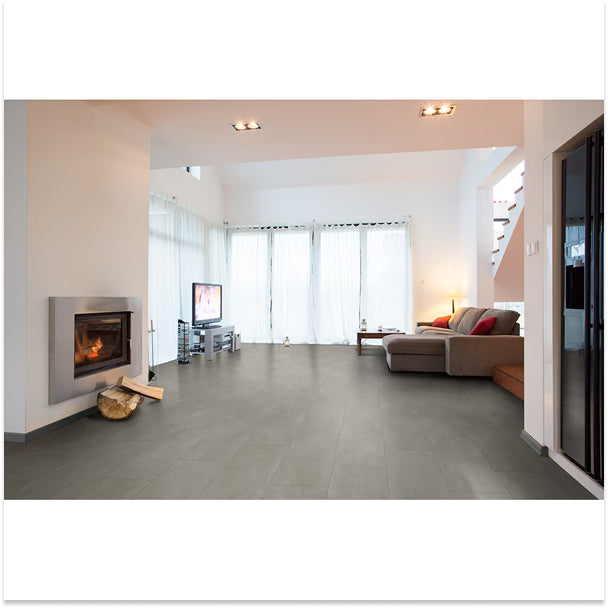 Carreaux de sol et de mur en céramique mat MSI Stone ULC Gridscale Concrete, 12 po x 24 po (16 pi²/caisse)
