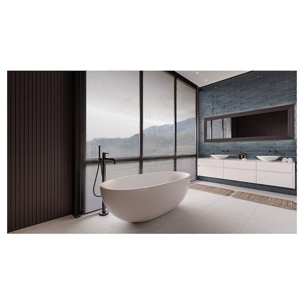 Anatolia 3-inch x 12-inch Modatera Ink Glossy Pressed Ceramic Wall Tile (10.66 sq.ft. / case)