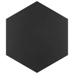 Load image into Gallery viewer, Merola Tile Apini Hex Matte Black 9 in. x 10.5 in. Porcelain Floor and Wall Tile (7.14 sq. ft./Case)

