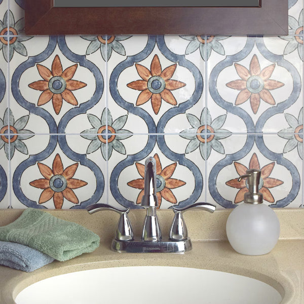 Merola Tile Bourges Arco 7-7/8 in. x 7-7/8 in. Ceramic Wall Tile (11.46 sq. ft./Case)