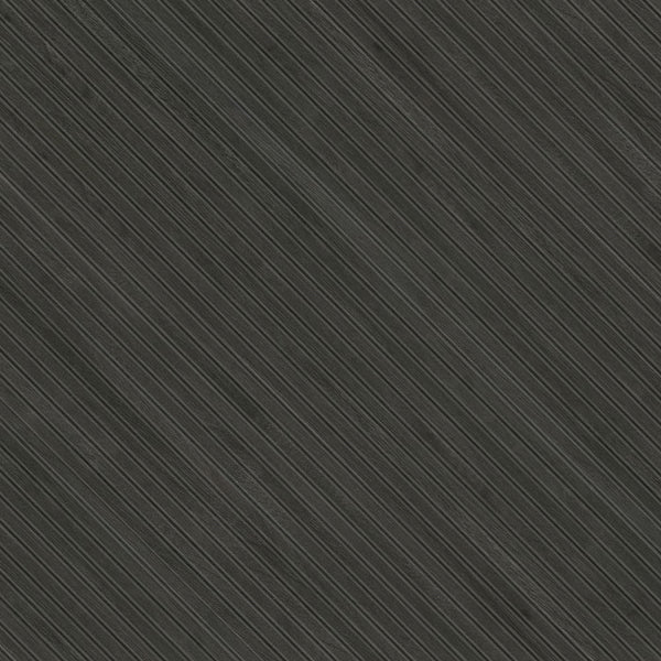 Carreaux muraux cannelés en céramique mate Urban Ridge Ebony de MSI, 16 po x 48 po, aspect bois (15,51 pi²/caisse)
