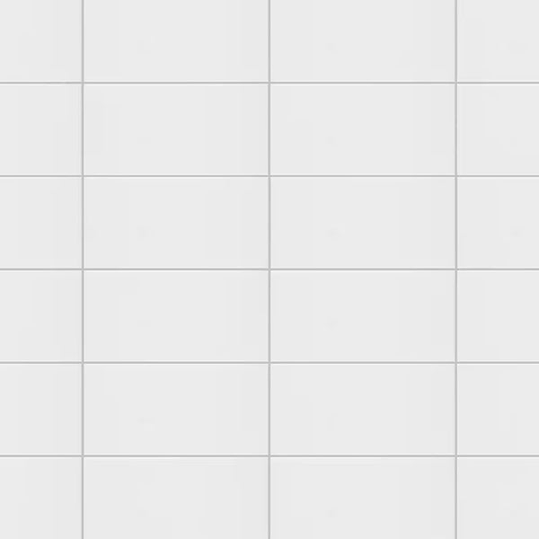 Carreau mural en céramique Merola Tile Projectos Urban, blanc brillant, 3 7/8 po x 7 3/4 po (11,47 pi²/caisse)