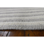 Load image into Gallery viewer, Colonial Mills Narragansett Gray 5 ft. x 7 ft. Oval Indoor Rug
