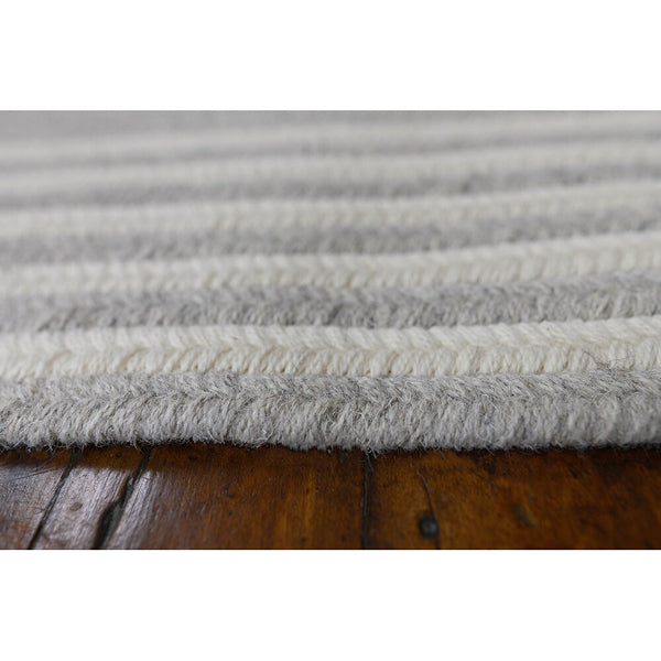 Colonial Mills Narragansett Gray 5 ft. x 7 ft. Oval Indoor Rug