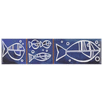 Load image into Gallery viewer, Merola Tile Captain Aquatico Deep Blue 2 in. x 7-7/8 in. Ceramic Wall Tile (0.11 sq. ft./Each)
