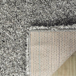 Charger l&#39;image dans la visionneuse de galerie, Tapis d&#39;intérieur rond Safavieh Shag Felicia Silver 4 pi x 4 pi
