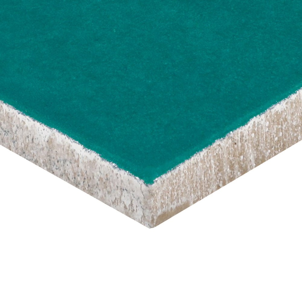 Dal Tile Zellige Neo Petrolio Glossy 4 in. x 4 in. Glazed Ceramic Undulated Wall Tile (5.67 Sq. Ft. / Case)