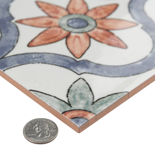 Merola Tile Bourges Arco 7-7/8 in. x 7-7/8 in. Ceramic Wall Tile (11.46 sq. ft./Case)