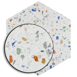 Load image into Gallery viewer, Merola Tile Venice Hex Colors Light 8.63 in. x 9.88 in. Porcelain Floor &amp; Wall Tile (11.5 sq. ft./Case)
