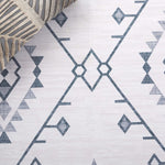 Charger l&#39;image dans la visionneuse de galerie, Tapis de couloir d&#39;intérieur lavable en machine Safavieh Arizona Blanca beige/anthracite 2 pi 6 po x 8 pi
