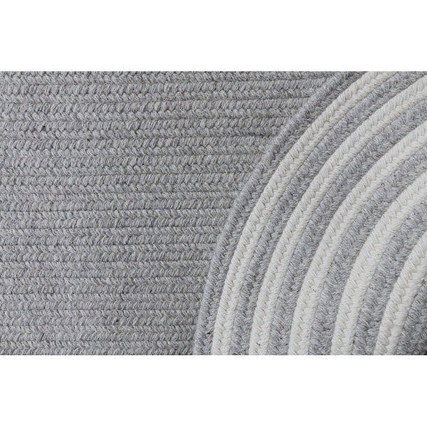 Colonial Mills Narragansett Gray 5 ft. x 7 ft. Oval Indoor Rug