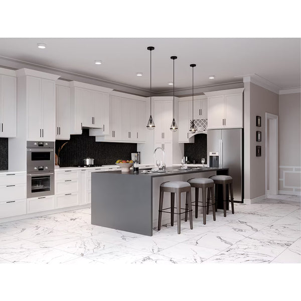 MSI Regallo Calacatta Isla 24 in. x 24 in. Matte Porcelain Floor and Wall Tile (11.63 sq. ft./Case)